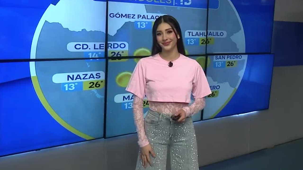 Fanny Ramírez nos da el pronóstico del tiempo en Laguna para este miércoles 11 de febrero de 2026.