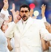 Bad Bunny durante el medio tiempo del Superbowl.