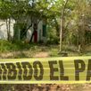 una cinta de precaución en un predio donde fue hallada una fosa clandestina en veracruz