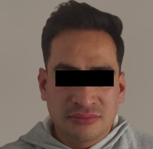 Ficha de detención de El Bebelín compartida por la SSC