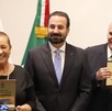 Entrega de Medalla al Merito Monica Rodríguez 2025 para Alejandra Fernández Garza y José Luis Coindreau García
