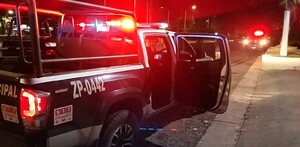 Patrulla de la policía en Zapopan