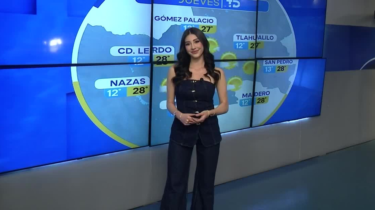 Fanny Ramírez nos da el pronóstico del tiempo en Laguna para este jueves 12 de febrero de 2026.