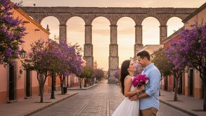 Con la llegada de popular día de San Valentín, la capital queretana se posiciona como uno de los destinos favoritos para el turismo de romance en México.