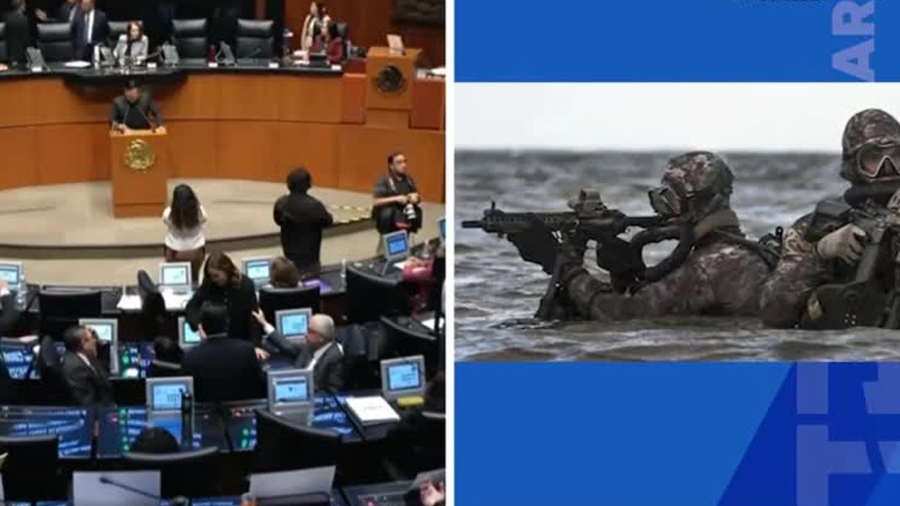 El Senado aprobó permitir el ingreso a México de 19 elementos del Equipo 2 de los Navy SEAL’s de la Marina de Estados Unidos.