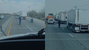 La situación generó sorpresa y preocupación entre automovilistas