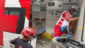 Mujer agredida en el centro de monterrey