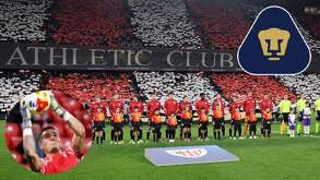 Estadio de Athletic Bilbao durante partido de Champions League 2025-26.