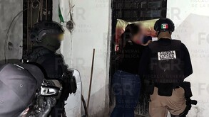 El operativo se llevó a cabo con apoyo de elementos de Guardia Nacional