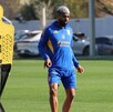 Rodrigo Aguirre en un entrenamiento con Tigres previo al juego ante Cruz Azul.