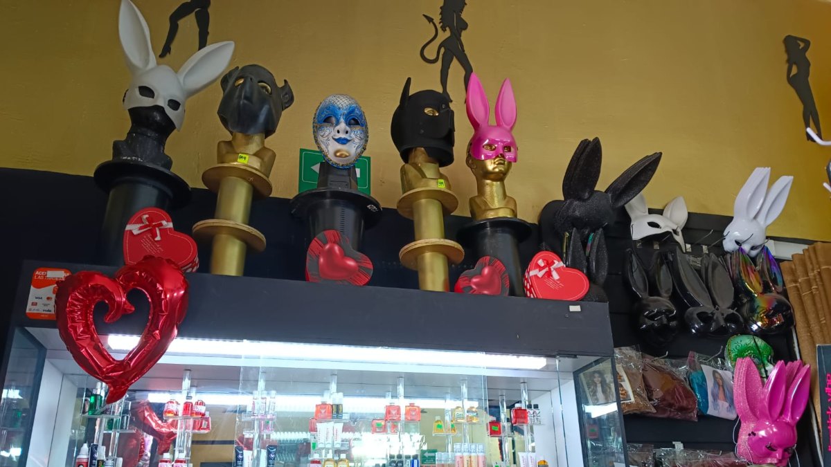 artículos de una sex shop