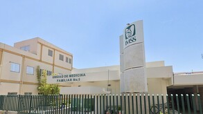 UMF No. 1, donde fue agredida una enfermera durante la jornada de vacunación contra el sarampión.