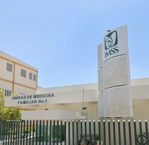 UMF No. 1, donde fue agredida una enfermera durante la jornada de vacunación contra el sarampión.