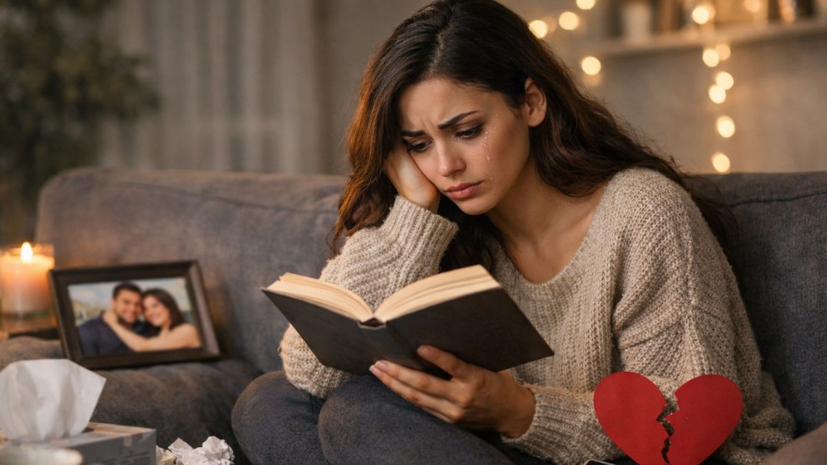 persona en ruptura amorosa