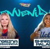 Foto oficial de la bienvenida de ambas jugadoras a la novena.