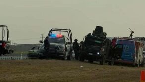 Operativo policiaco por cuerpo calcinado en General bravo