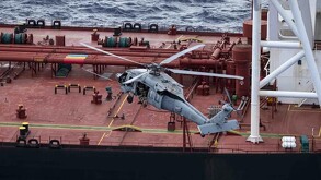 Estados Unidos incautó una embarcación petrolera en el mar índico