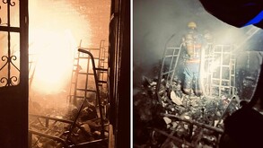 Durante la mañana de este domingo se registró un incendio en una bodega ubicada sobre la calle Guadalupe Victoria cerca del Mercado Hidalgo.