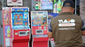 Decomisan 16 máquinas tragamonedas en Tlajomulco