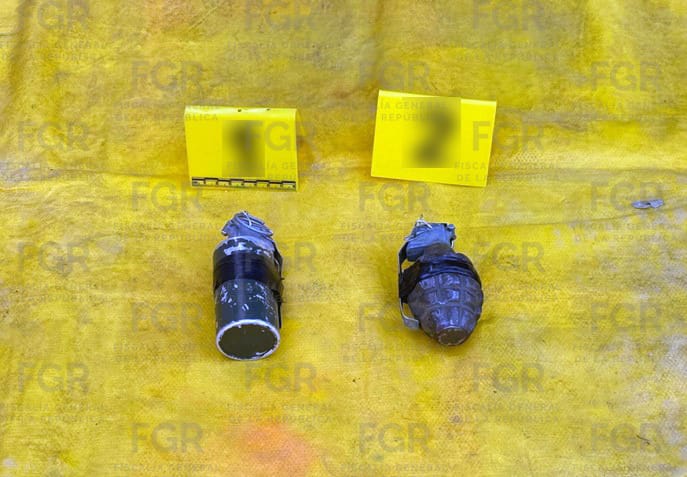 Dos granadas de fragmentación