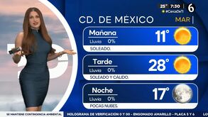 Clima CdMx martes 17 de febrero 2026 Telediario