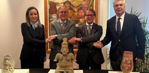 Portugal regresa pieza arqueológica proveniente de Jalisco, subastada ilegalmente en el país lusitano.