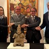 Portugal regresa pieza arqueológica proveniente de Jalisco, subastada ilegalmente en el país lusitano.