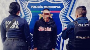 Hombre detenido por realizar tocamientos a menor de edad