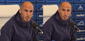 Guido Pizarro en conferencia de prensa.