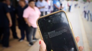 Mensaje del simulacro de sismo en celulares