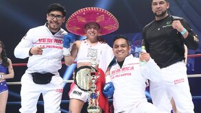Verónica Rodríguez derrotó en Japón a Kira Masutani para ganarle el cinturón de campeona de la empresa K-1.
