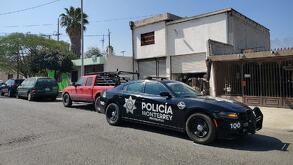 Movilización en colonia Niño Artillero en Monterrey.