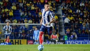 Uros Djurdjevic, en su debut con el equipo del Monterrey.