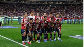 Chivas previo al arranque del Chivas vs América.