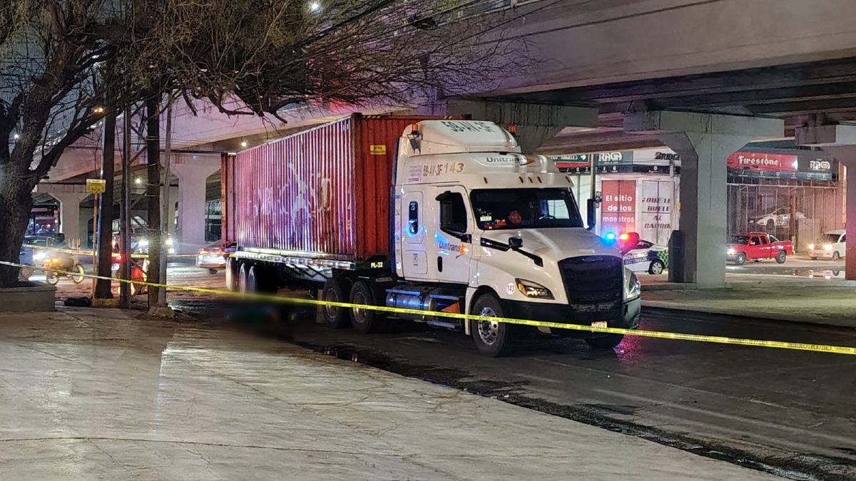 Atropello de motociclista en avenida Nogalar en San Nicolás.