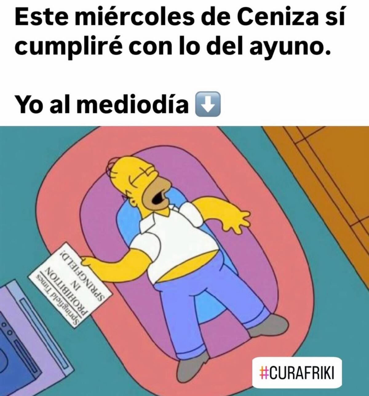 Conoce los mejores memes del Miércoles de Ceniza 2026