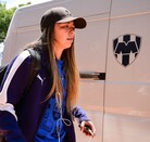 Katty Martínez, jugadora de las Rayadas del Monterrey.