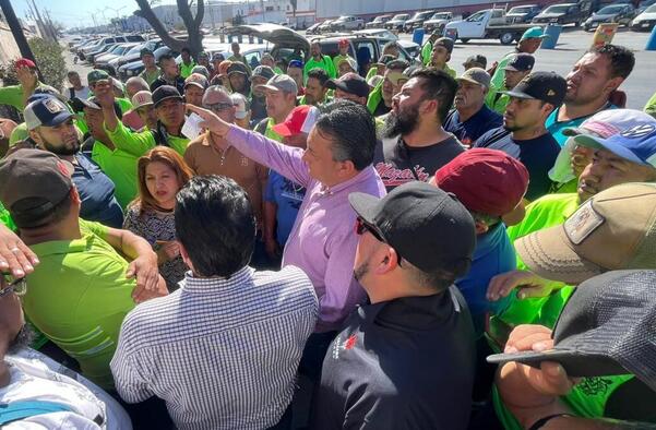 Derivado del paro, la mayoría del personal no realizó actividades este día, lo que provocó que en varias colonias no se efectuara la recolección.