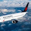 Avión de Air Canada volando