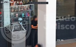 Menor de edad en cámaras del C5