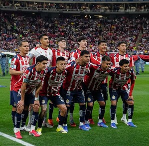 Chivas previo al arranque del Chivas vs América.