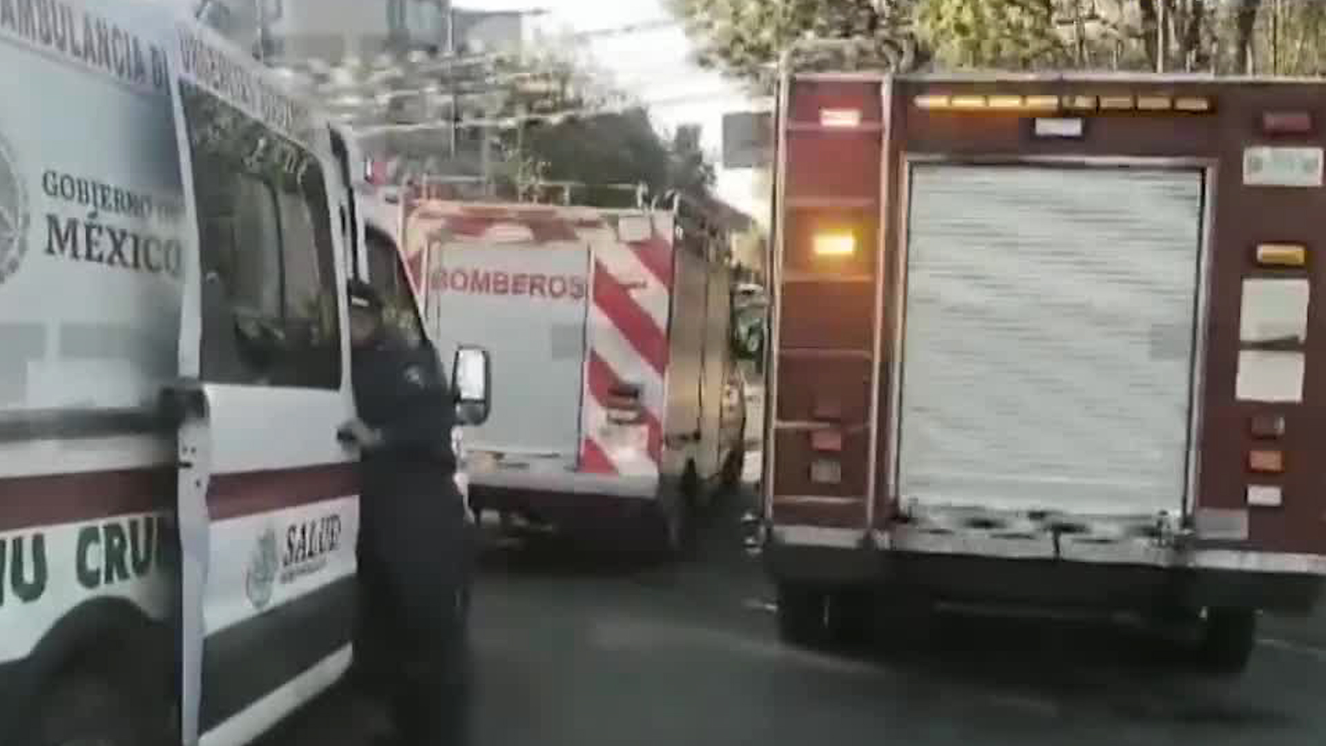 Los hechos ocurrieron en el cruce con Fray Servando cuando el motociclista se pasó el alto.
