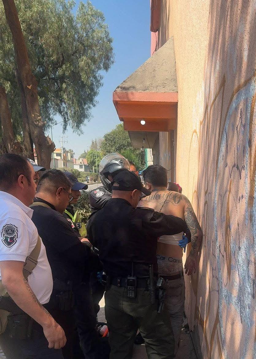 Ladrón de casa de empeño en Cuautitlán Izcalli