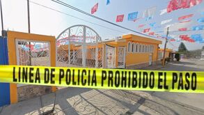 Fachada de la iglesia del 