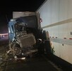 Choque de tráileres en Galeana