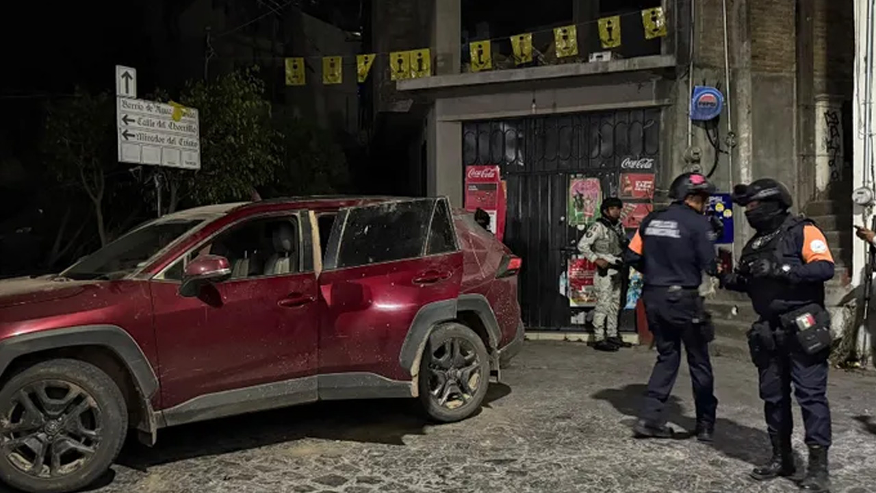 Balaceras registradas la noche del martes en Taxco de Alarcón generaron pánico entre la población.