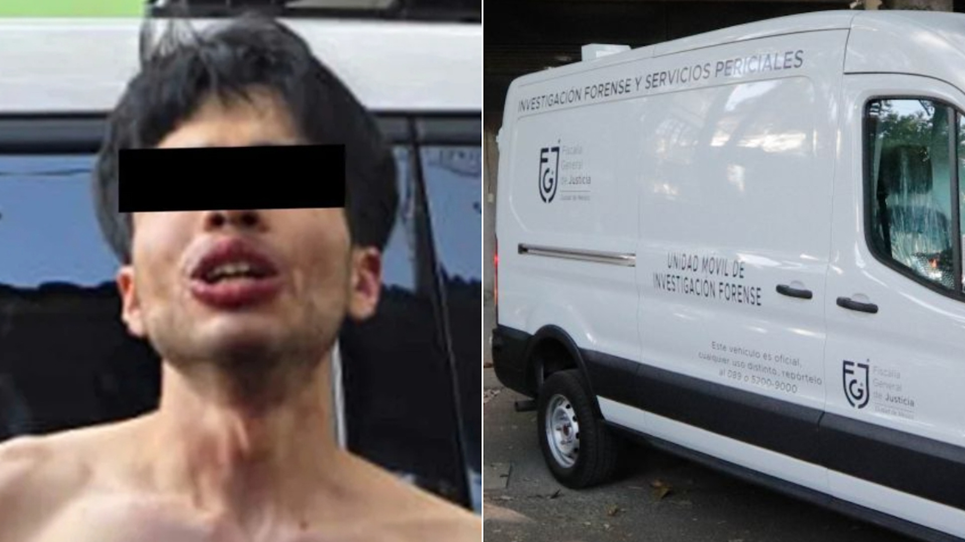 La SSC informó que agentes de la dependencia localizaron al presunto responsable con un cuchillo en la escena del crimen.