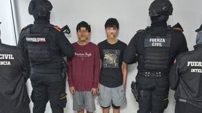 Jóvenes detenidos en Monterrey por presunto asesinanto en la colonia Independencia