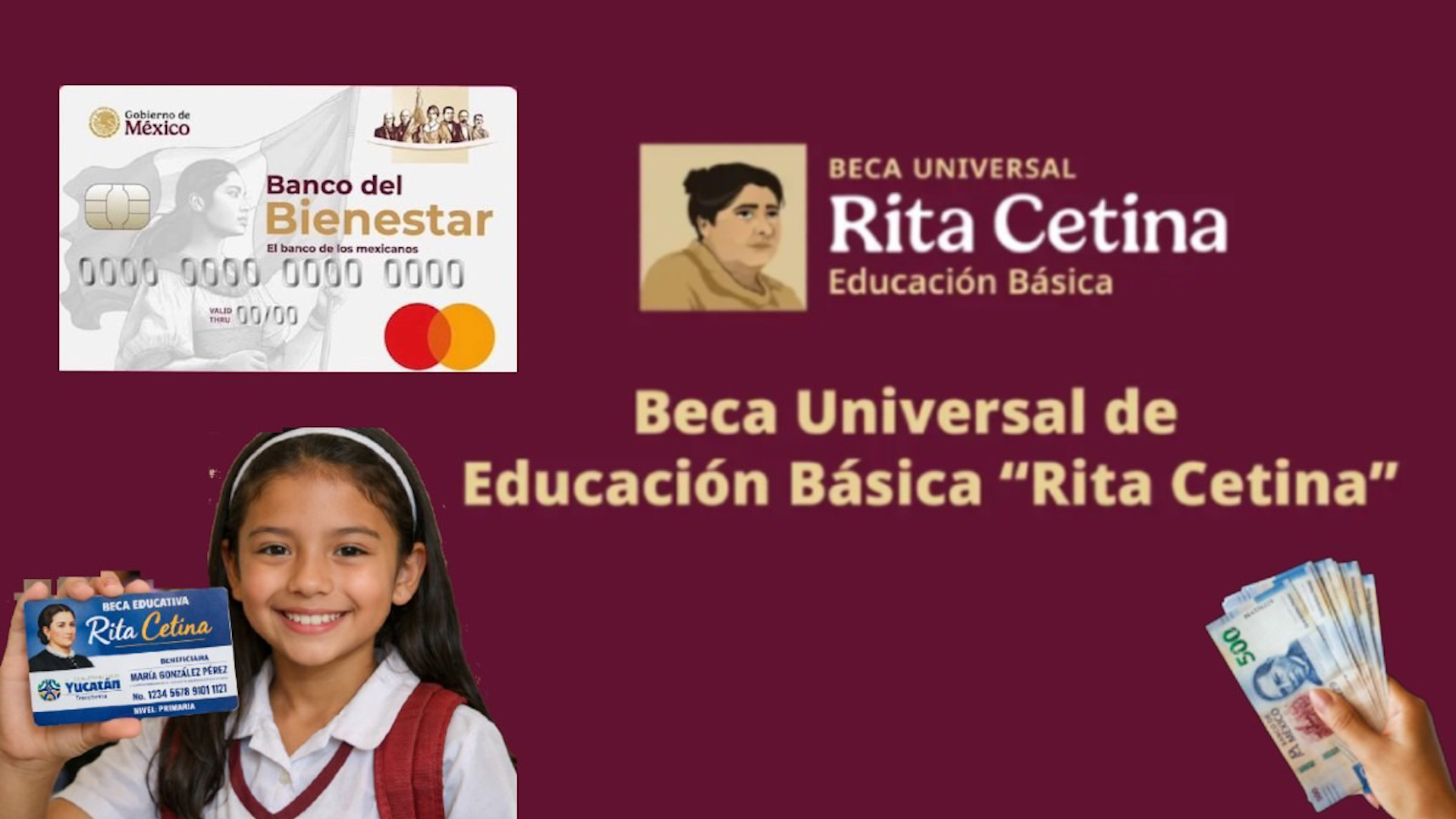 La alcaldesa Juanita Carrillo y Julio León anuncian el registro de la Beca Rita Cetina para primaria en Cuautitlán. Alertan de registros fraudulentos.