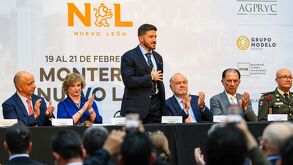 Samuel García en evento